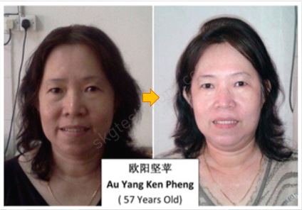乳房结实，精神饱满，眼睛明亮